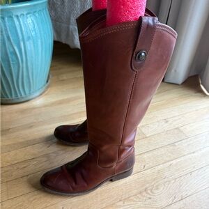 Frye Melissa Leather Tall Riding Boots
